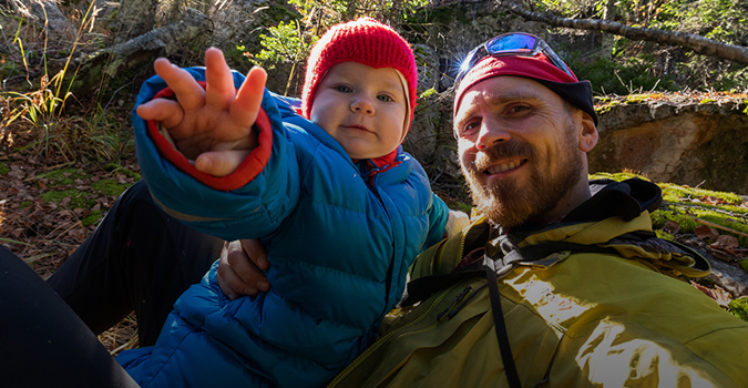 Когда в outdoor-атмосфере с рождения
