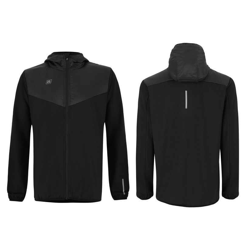 *Куртка NONAME HYBRID RUN JERSEY 23 UX BLACK 2001654-0001