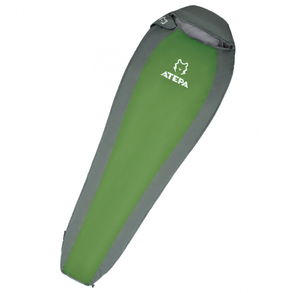 Atepa 2002 compact 1000 0°с 215х75х50 спальный мешок (0c, зеленый левый)