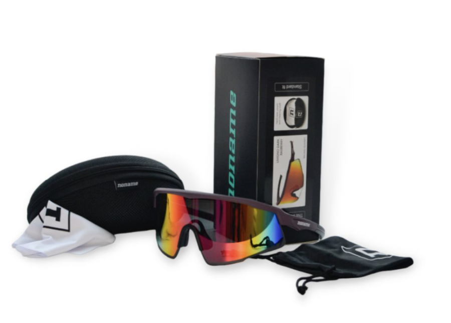 *Очки NONAME LIVIGNO RASBERRY 20018490279 (, Красный/красный, , , , , )
