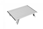 Atepa 2403 mini alunium table l стол скл. алюм (серебристый)