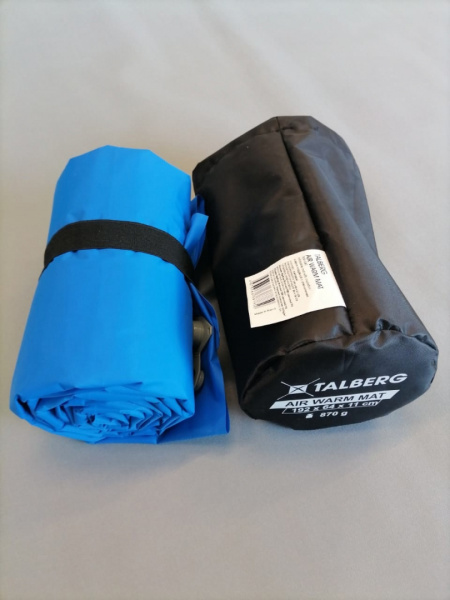 Talberg air warm mat коврик надувной с утеплителем (192х64х11, синий)