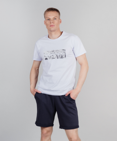 Футболка Nordski Simple Logo White (54, White, , , , , )
