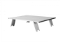 Atepa 2403 mini alunium table l стол скл. алюм (серебристый)