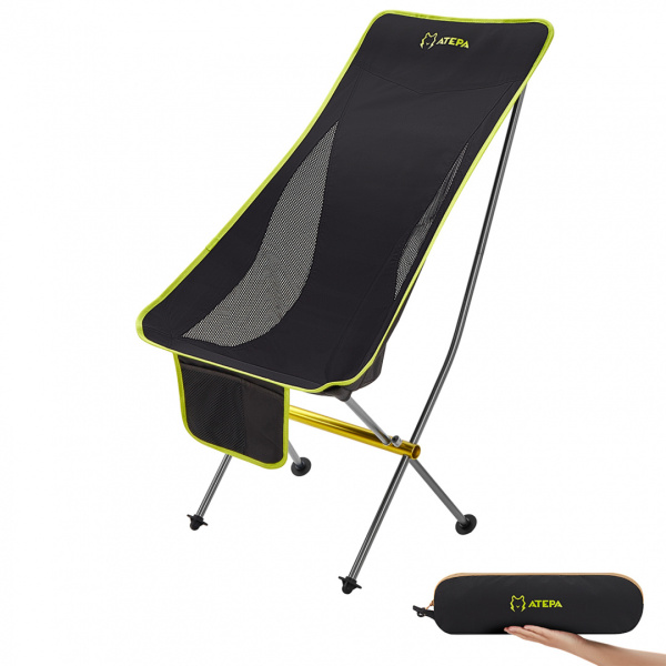 Atepa 2005 ultralight chair l кресло скл. (черный)
