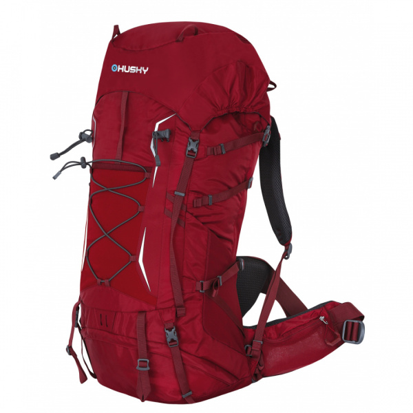 HUSKY ribon рюкзак туристический (60 л, вишневый)