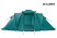 Talberg base 6 палатка talberg (зелёный)