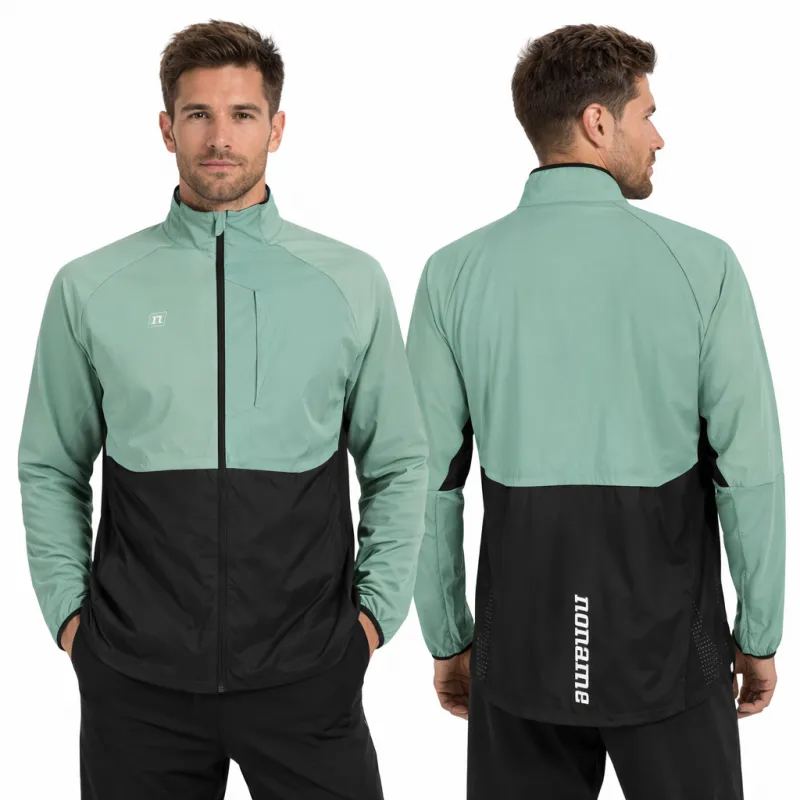 *Куртка NONAME WINDY JACKET 26 MEN LIGHT GREEN/BLACK