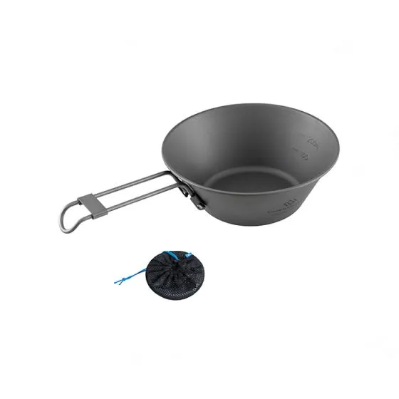 King Camp ca2101 450ml titanium sierra cup ковшик со складными ручками