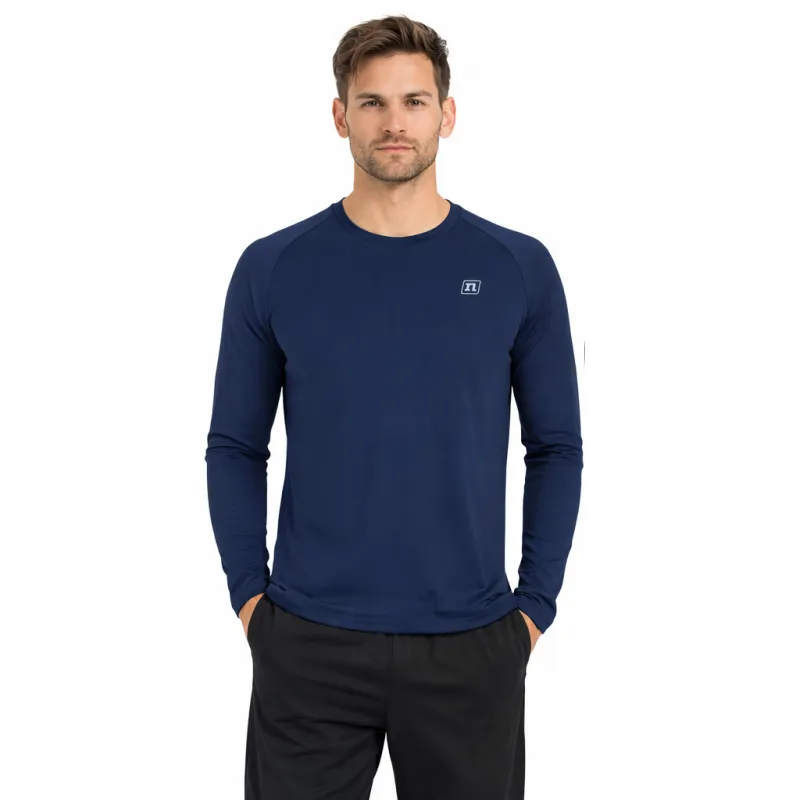 *Лонгслив NONAME CLIMA LONG SHIRT 26 MEN DK BLUE