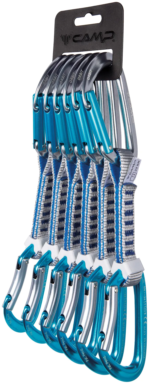 Карабин с оттяжкой ORBIT EXPRESS KS 12cm