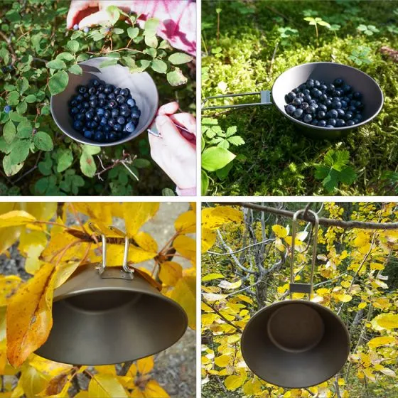 King Camp ca2013 300ml titanium sierra cup ковшик со складными ручками