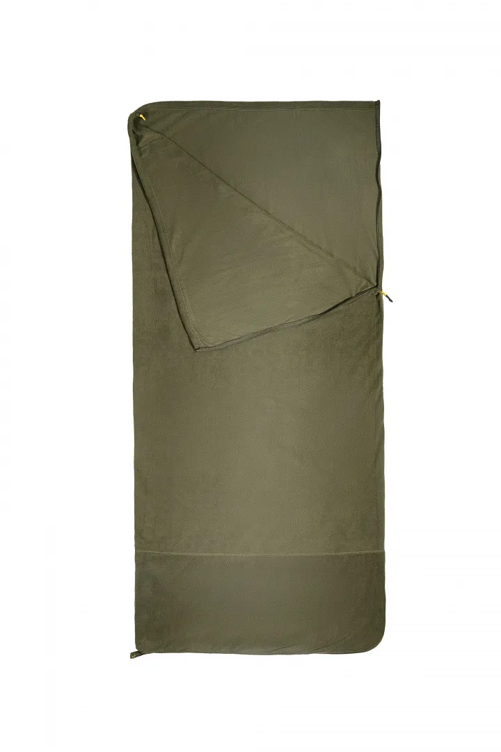 SHEET LINER FLEECE LITE вкладыш в спальный мешок (хаки)