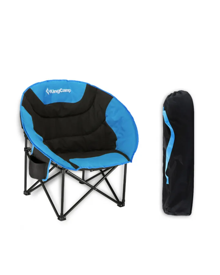 3816 Moon Leisure Chair кресло скл. cталь (84Х70Х80 синий)