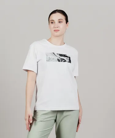 Футболка Nordski Simple Logo White W (36, White, , , , , )