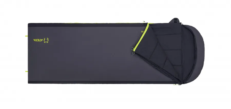 2101 ROCKY 520L -4°С 230х90 спальный мешок (-4°C, черный/графитовый правый)