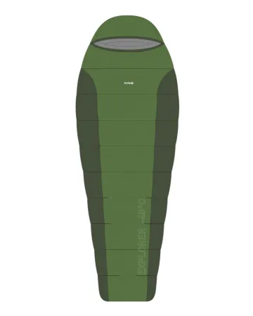 Спальный мешок Explorer -40C right (Long, 3142/т.оливковый/эвкалипт, , , , , )