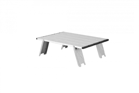 2401 MINI ALUNIUM TABLE S стол скл. алюм (серебристый)