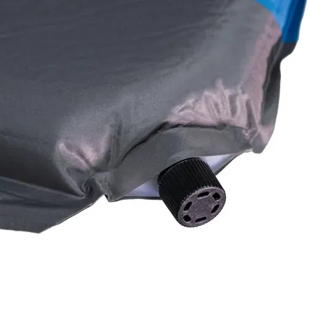 CAMPER WIDE MAT самонадувающиеся коврики (200х81х5 см, серый/синий)