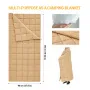 King Camp 2218 grassy 600 -22°с 203x96 спальный мешок (-22°с, коричневый левый)