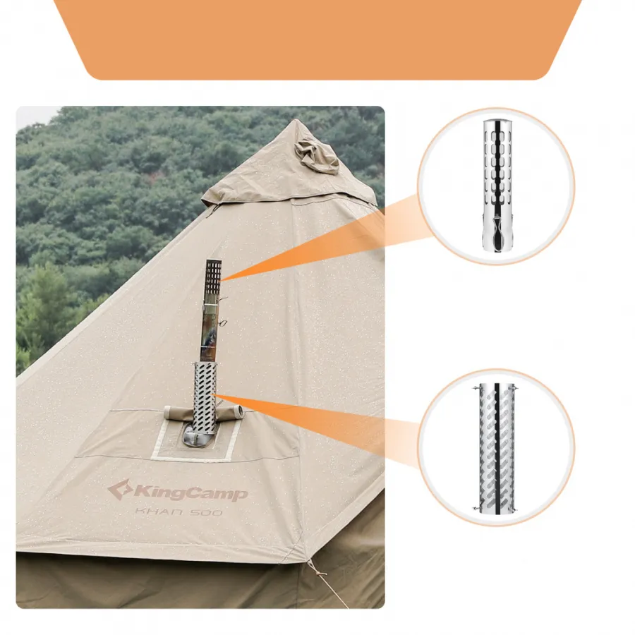 King Camp 2319 hot tent stove печка