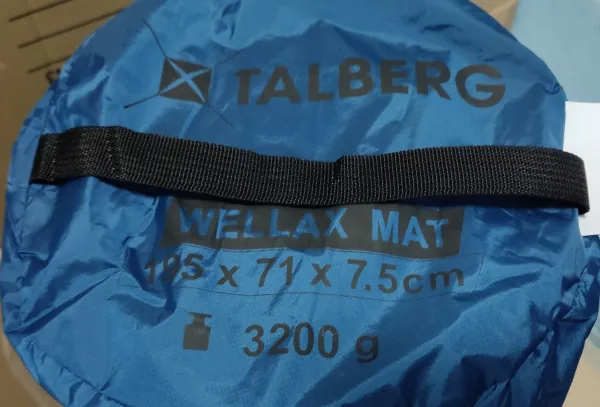 Talberg wellax mat самонадувающиеся коврики (синий 195x71x7,5 см)