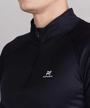 Лонгслив Nordski Pro Hand Black (48, Black, , , , , )