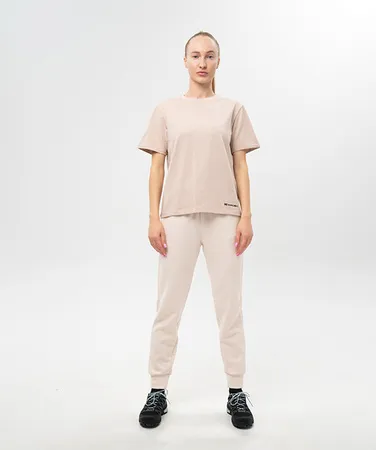 Футболка Nordski Simple Logo Beige W (42, Beige, , , , , )