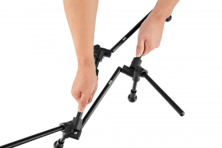 2405 ULTRALIGHT SQUARE LOW CHAIR кресло скл. (черный)