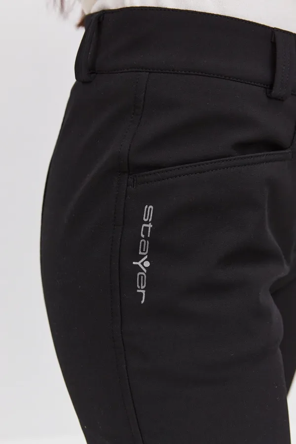 *Брюки 24-24520 Soft Shell жен. (44, 10 Черный, 170, , , , )