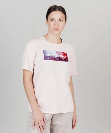 Футболка Nordski Simple Logo Soft Pink W (42, Soft Pink, , , , , )