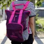 SAMSTRONG b0255 ultra-light backpack склад. сумка-рюкзак (черный)