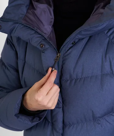 Пальто пуховое Ester VI Женское (XL, 9700/деним, , , , , )