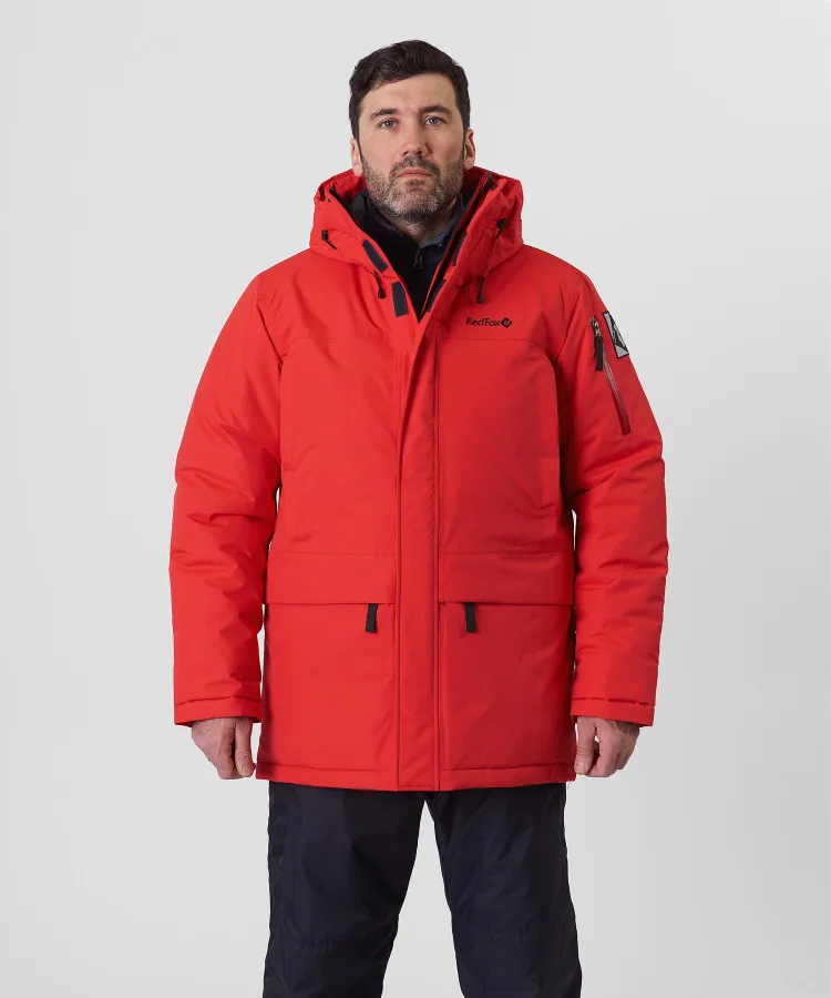Куртка утепленная Snow Man lV Мужская (S, 1300/красный, , , , , )
