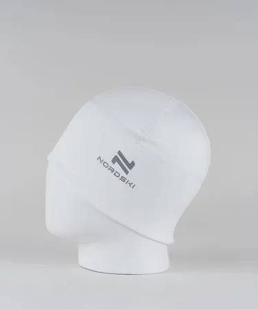 Тренировочная шапка Nordski Warm White (M, White, , , , , )