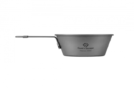King Camp ca2101 450ml titanium sierra cup ковшик со складными ручками