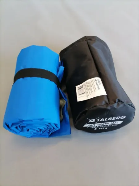 Talberg air warm mat коврик надувной с утеплителем (192х64х11, синий)