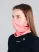 *Снуд NONAME FLEECE NECKWARMER SALMON ROSE 2001827-0277 (One Size, Розовый/черный, , , , , )