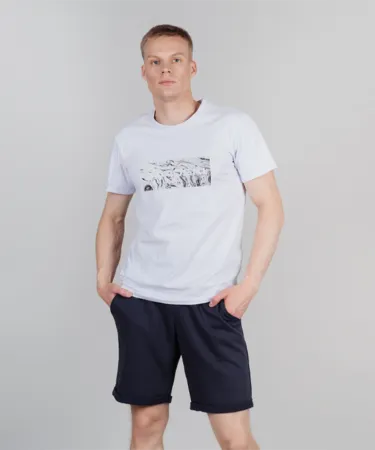 Футболка Nordski Simple Logo White (54, White, , , , , )