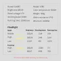  v380 multi-functional outdoor work light фонарь (синий)