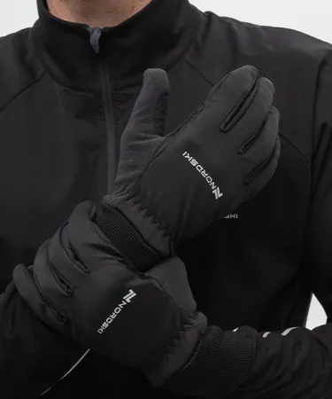 Перчатки Nordski Active Black WS (7-XS, Black, , , , , )