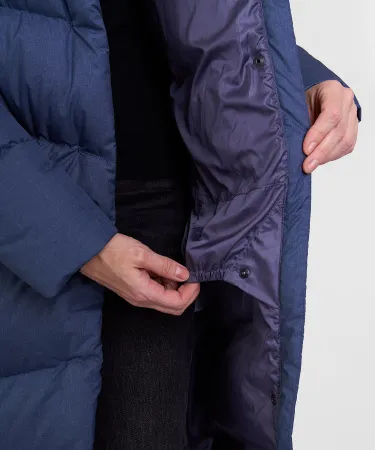 Пальто пуховое Ester VI Женское (XL, 9700/деним, , , , , )