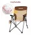 King Camp 2225 polar c30 кресло скл. сталь (84х59х101см, бежевый-коричневый)
