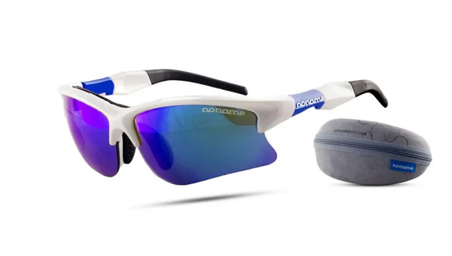 *Очки NONAME WOLF RACING GLASES 2000579 (, бел/син, , , , , )