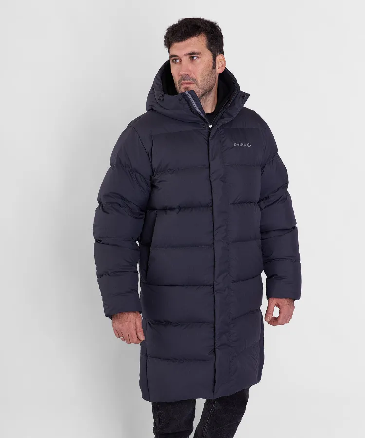 Пальто пуховое Narvik II Мужское (S, 9700/деним, , , , , )