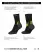 Носки Run All year Black/Lime (35-38, Black/Lime, , , , , )
