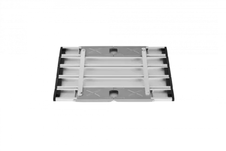 2401 MINI ALUNIUM TABLE S стол скл. алюм (серебристый)