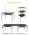 King Camp 1911 ultra-light grilling table стол скл. алюм (61х42х42см)