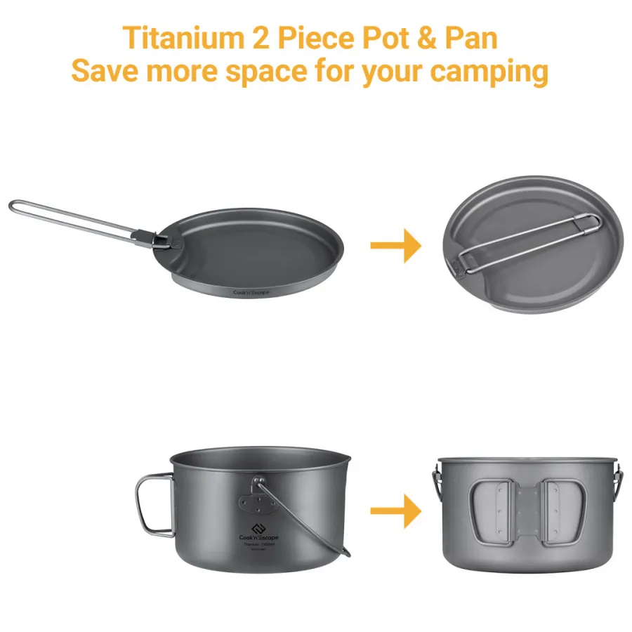  ca2116 mountain top pot набор посуды