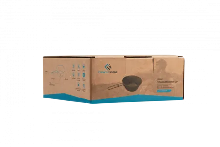 King Camp ca2101 450ml titanium sierra cup ковшик со складными ручками
